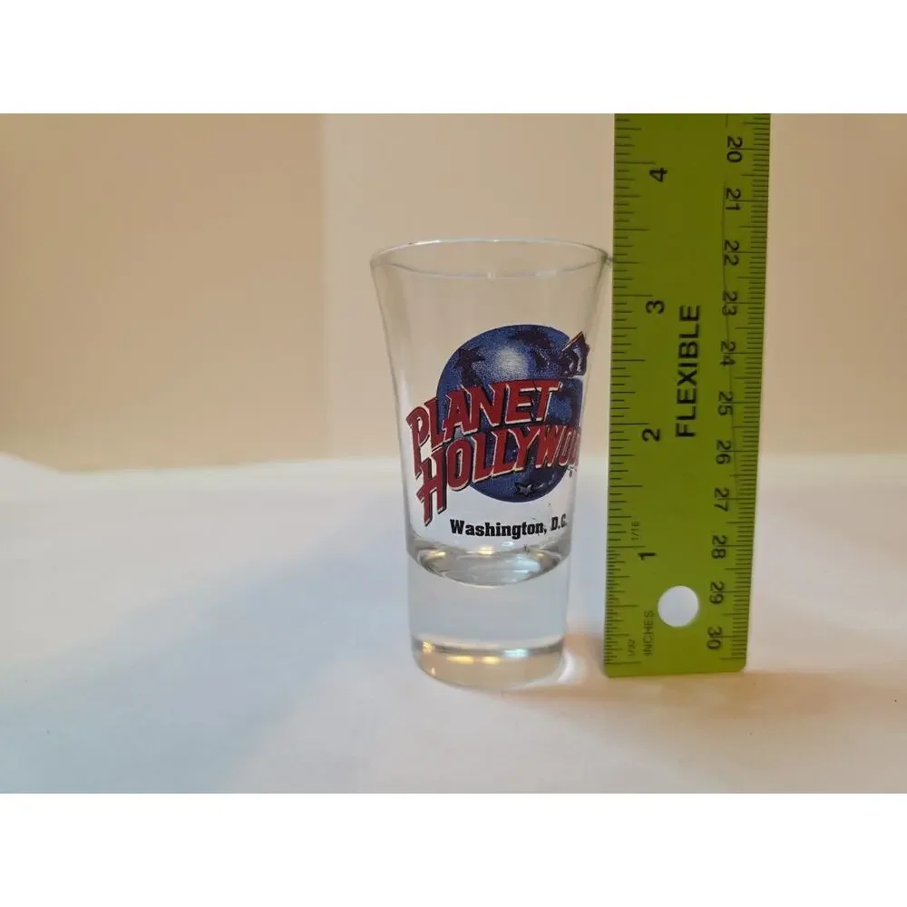 Vtg Planet Hollywood Washington D. C. Shot Glass